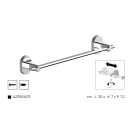 Portasalviette muro da 30 cm regolabile disponibile online