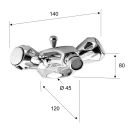 Monoforo bidet scarico automatico 1000 2000 disponibile online