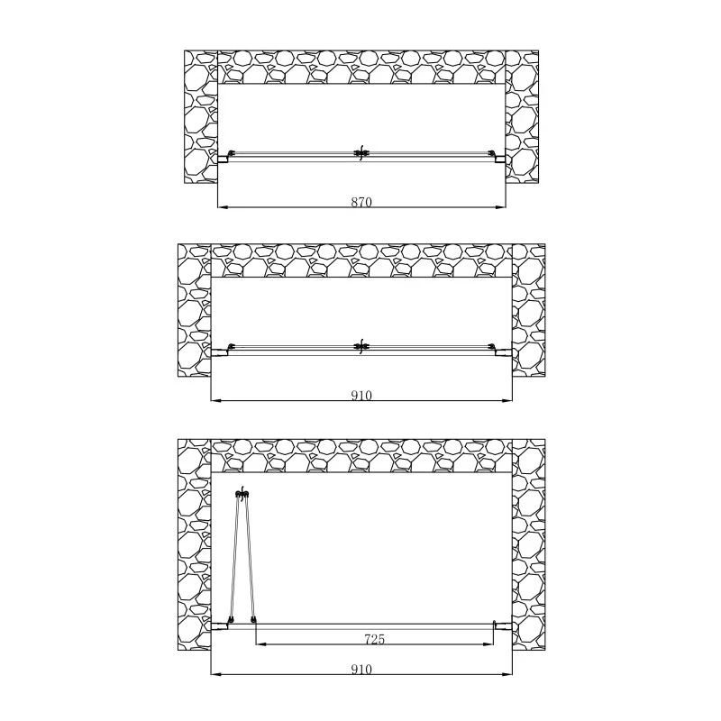 Porta Pieghevole 87 91x185h 4mm Cromato in vendita online
