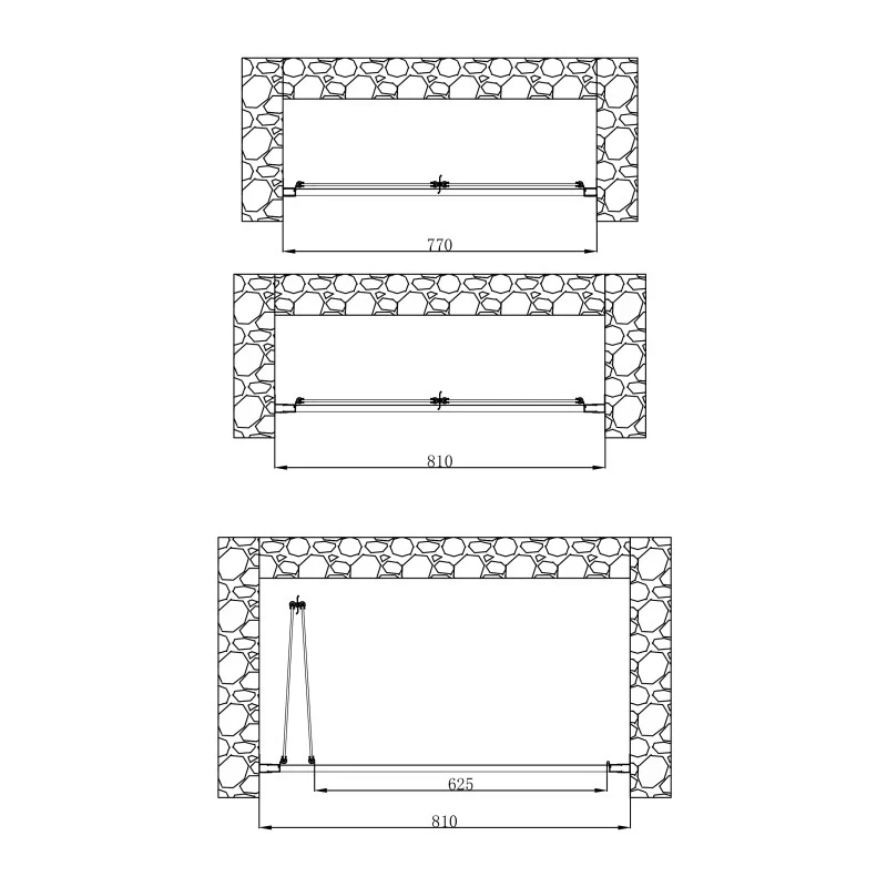 Porta Pieghevole 77 81x185h 4mm Cromato ordinabile online