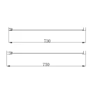 Lato Fisso 73 75x185h 4mm Cromato Volta disponibile online