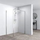 Porta Scorrevole 98 102x185h 4mm Cromato Volta disponibile online