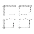 Box Doccia Rettangolare 68 8088 100x190h top prezzi online