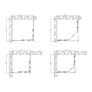 Box Doccia Quadrato 68 8068 80x190h 6mm ordinabile online