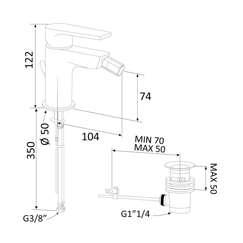 Miscelatore monocomando bidet artic top prezzi online