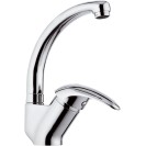 Rubinetto lavellocon bocca alta a c girevole, modello corto - serie ten Remer T42C Rubinetto lavellocon bocca alta a c girevole, modello corto - serie ten Remer T42C