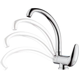 Rubinetto lavellocon bocca alta girevole - serie ten Remer T42R