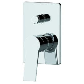 Miscelatore incasso vasca/doccia dev. piastra rett. - Slash shop online