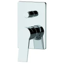 Miscelatore incasso vasca/doccia dev. piastra rett. - Slash shop online