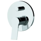 Miscelatore incasso vasca/doccia deviatore piastra tonda - Slash disponibile online