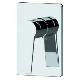 Miscelatore incasso vasca/doccia piastra rettangolare - Slash online