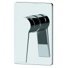 Miscelatore incasso vasca/doccia piastra rettangolare - Slash online