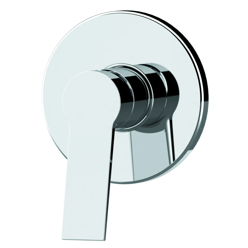 Miscelatore incasso vasca/doccia piastra tonda - Slash online