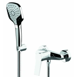 Miscelatore doccia esterno leva frontale - Slash online