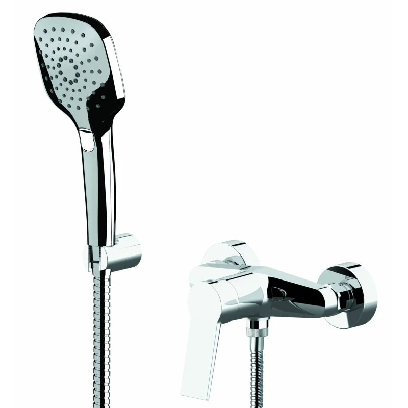 Miscelatore doccia esterno leva frontale - Slash online