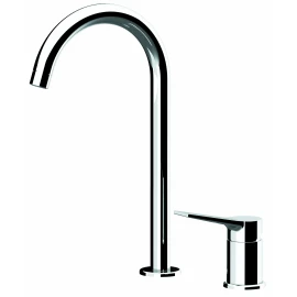 Miscelatore lavabo 2 fori bocca L - Slash online