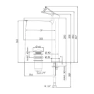 Miscelatore lavabo alto con scarico - Slash shop online