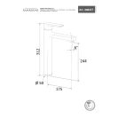 Miscelatore monocomando lavabo alto senza offerta online