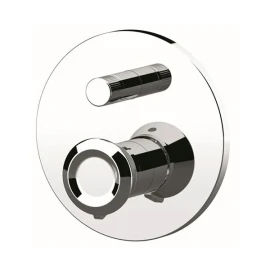 Miscelatore a incasso per vasca o doccia con deviatore a 2 vie a vitone ceramico - serie Element