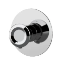 Miscelatore a incasso per vasca o doccia su piastra tonda ultra-piatta - serie Element