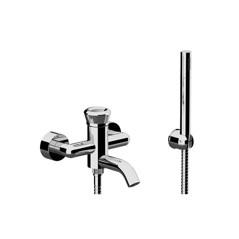 Miscelatore vasca esterno con flessibile 150 cm e doccetta a 1 funzione - serie Element