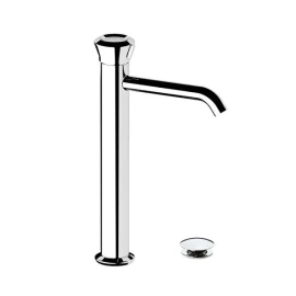 Miscelatore alto per lavabo con scarico click-clack e troppo pieno - serie Element