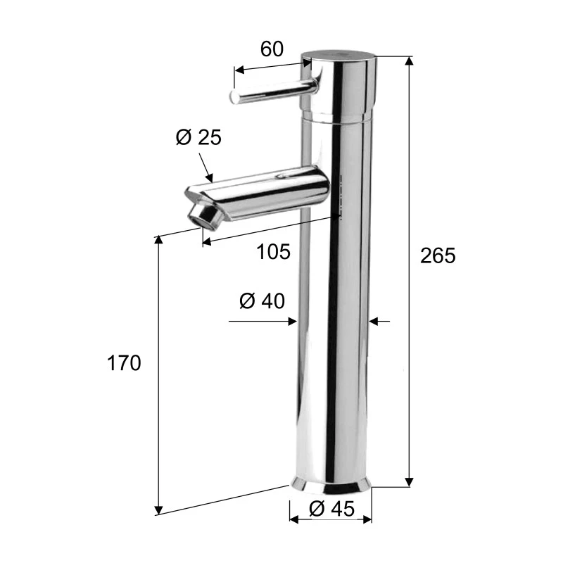 Rubinetto lavabo alt ideale offerta online
