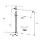 Daniel miscelatore prolungato bocca disponibile online