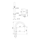 Miscelatore lavabo due fori senza scarico Serie solo online