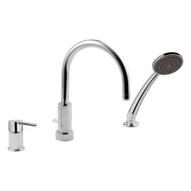 Batteria bordo vasca 3 fori stile moderno Mariani Rubinetterie B00237NO00