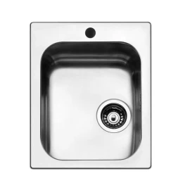 Lavello incasso acciaio spazzolato 42×50×18 cm disponibile online