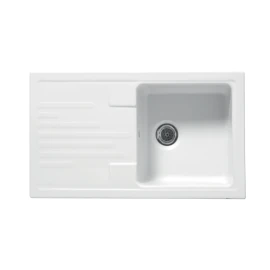 Lavello incasso ceramica C282 86×50 1 vaschetta Bianco online