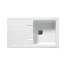 Lavello incasso ceramica C282 86×50 1 vaschetta Bianco online