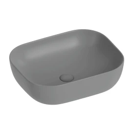 Lavabo dappoggio grigio in ceramica da disponibile online