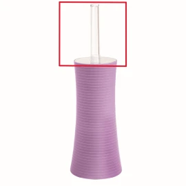 Scopino di ricambio del portascopino viola - serie bowling