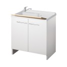 Lavatoio 80x50 cm bianco - Serie Magica Negrari 2010