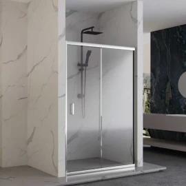 Porta Scorrevole 118 122x190h 6mm Cromato in vendita online