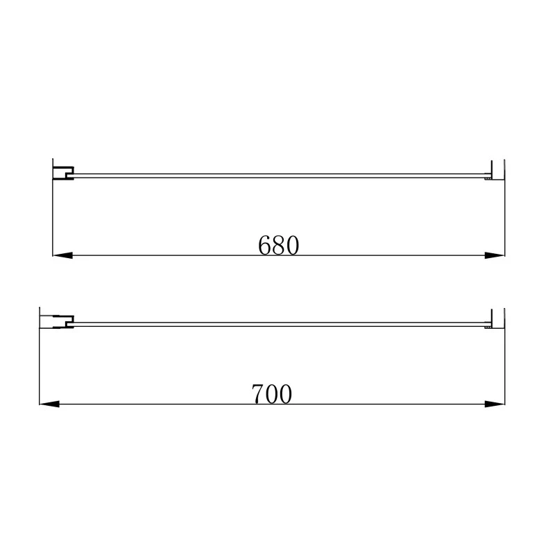 Lato Fisso Serigrafato 68 70x190h 6mm disponibile online