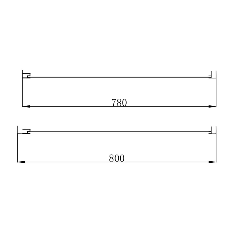 Lato Fisso Serigrafato 78 80x190h 6mm top prezzi online