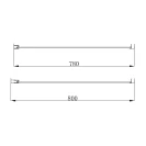 Lato Fisso Serigrafato 78 80x190h 6mm top prezzi online