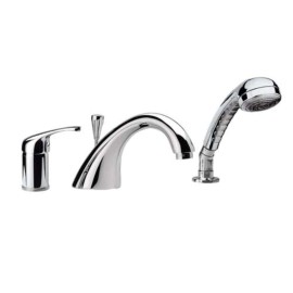 Rubinetto bordo vasca con deviatorebocca fusa e doccetta - serie 35 Remer F07 2