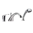 Rubinetto bordo vasca con deviatorebocca fusa e doccetta - serie 35 Remer F07 2