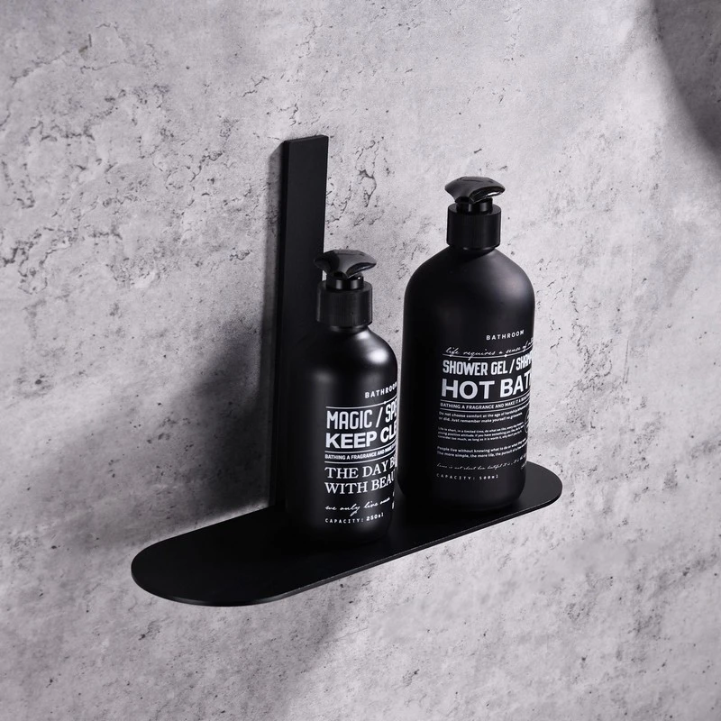 Mensola in alluminio nero disponibile online