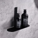 Mensola in alluminio nero disponibile online