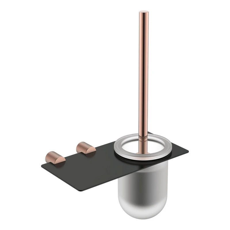 Porta scopino nero/rame Serie Stellar disponibile online