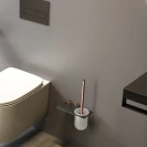 Porta scopino nero/rame Serie Stellar disponibile online