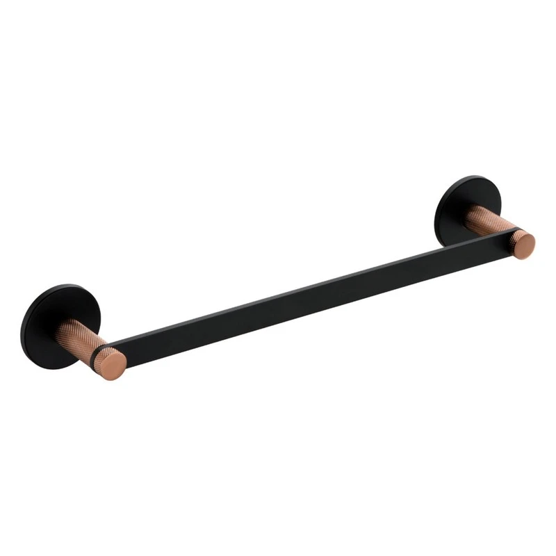 Porta salviette 45 cm nero/rame Serie Stellar disponibile online