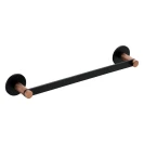 Porta salviette 45 cm nero/rame Serie Stellar disponibile online