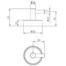 Porta abito nero 1 posto Serie Future disponibile online