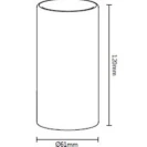 Bicchiere vetro satinato Serie Material disponibile online